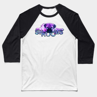 Tie dye Shrooms Baseball T-Shirt